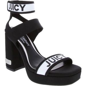 EUC JUICY PLATFORM BLOCK HEEL GLISTEN